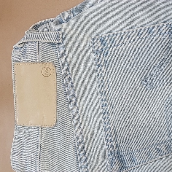 AG Adriano Goldschmeid Size 30x33 Light Wash Straight Leg Jeans, Exc. Used Cond. - Picture 2 of 14